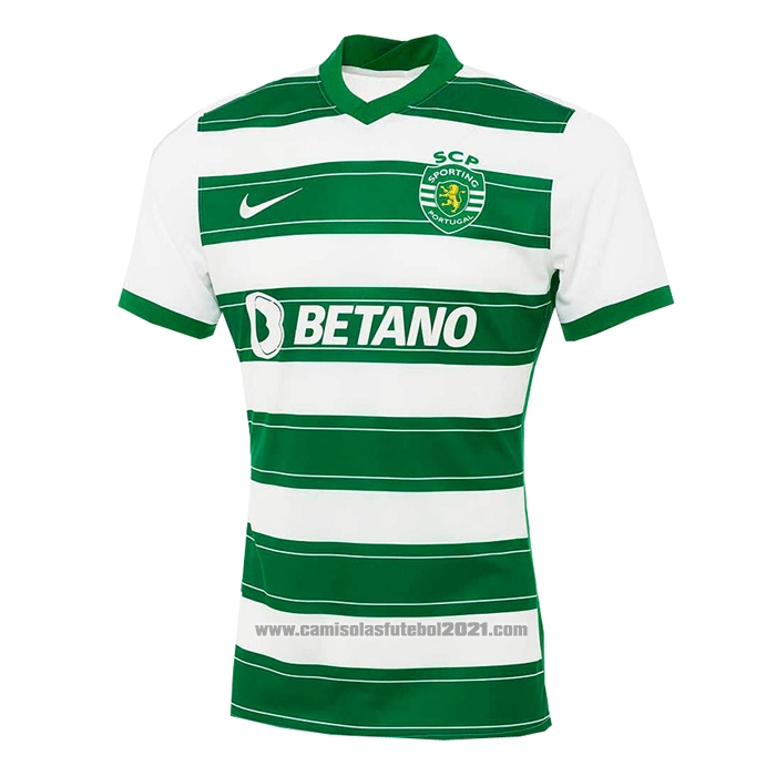 Camisola Sporting 1º 2021-2022 Tailandia